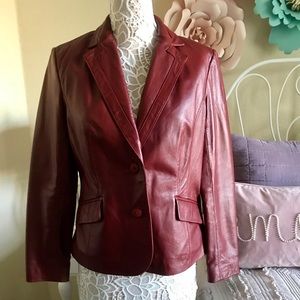Alfani soft leather jacket